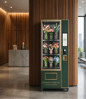Radiance Nook floral vending machine
